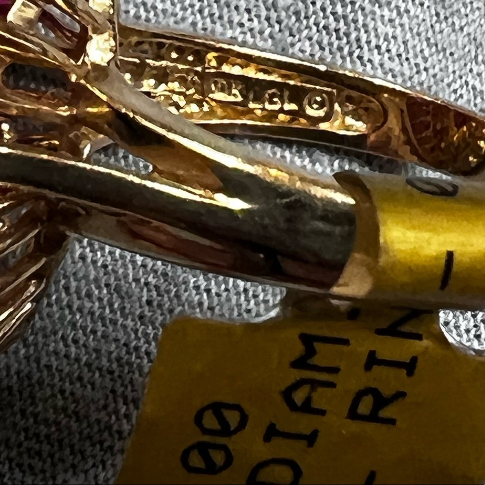 Ruby And Diamond Ring - image 3